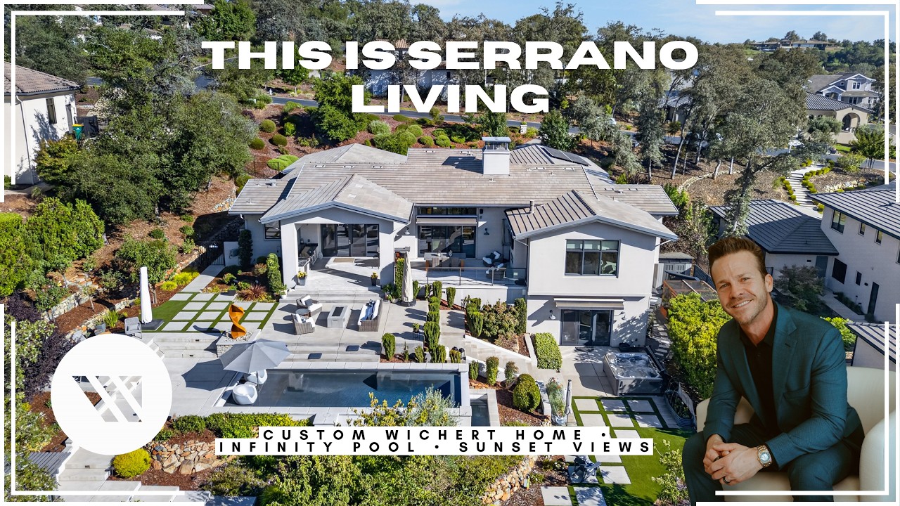 Chris Wolfe YouTube thumbnail for the 5345 Da Vinci Drive Serrano home tour